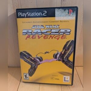 Star Wars Racer Revenge for PlayStation 2 - Black Game Used